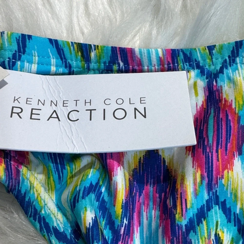 Kenneth Cole Reaction Vibrant Multicolor Design Bikini Bottom Size XL - Picture 5 of 6